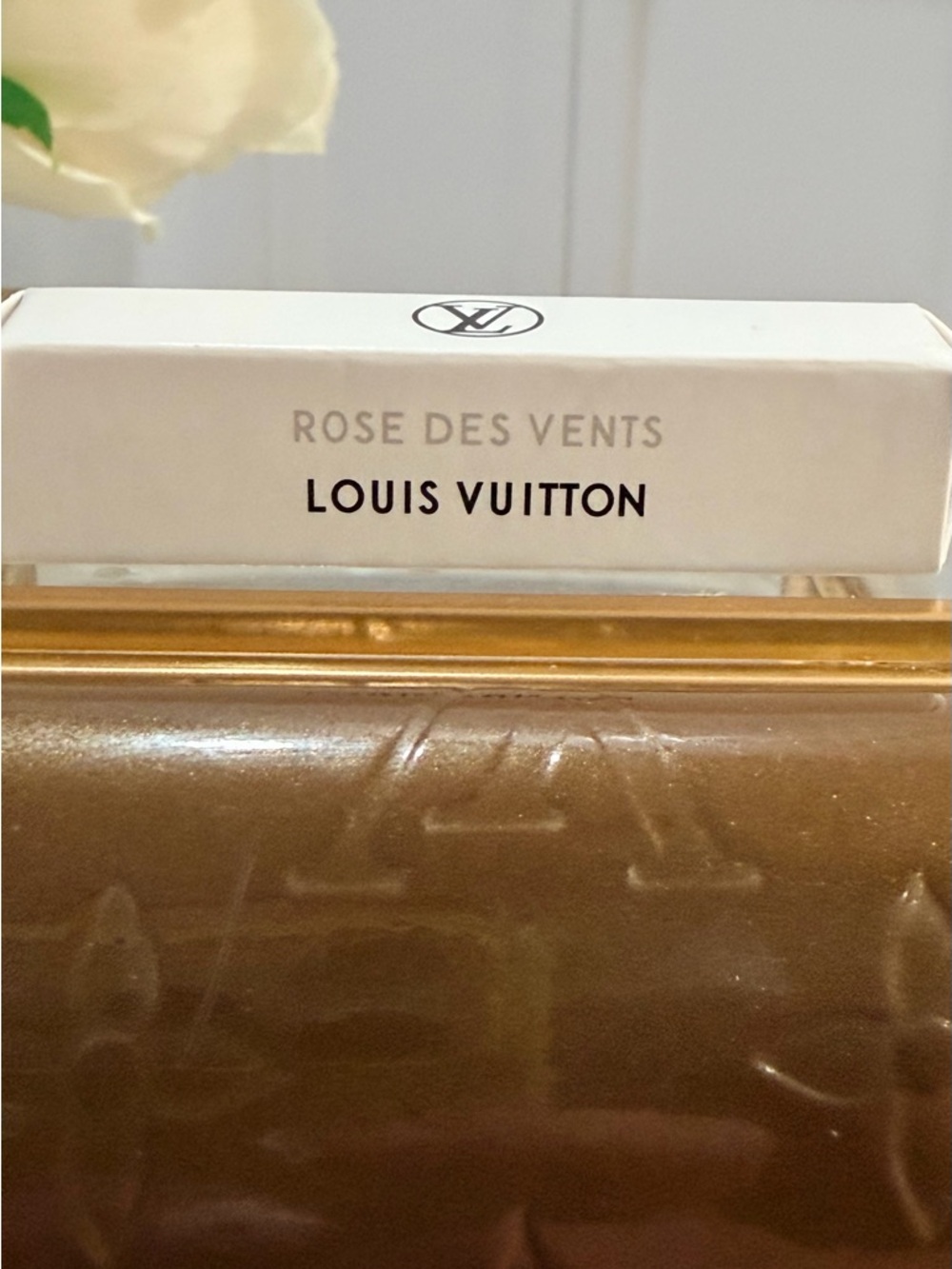 LV Monogram Vernis Zippy Wallet - Bronze, Bag Strap & Charm, Rose de Vents EDP - Picture 12 of 16